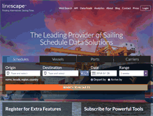 Tablet Screenshot of linescape.com